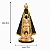 Nossa Senhora Aparecida 48cm Strass Com Manto De Tecido - Imagem 2