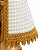 Imagem Nossa Senhora Aparecida Com Pérolas 38cm - Imagem 4