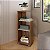 Mesa de Apoio com prateleiras BIS cor Cinamomo/Off White - Artely - Imagem 3