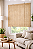 Persiana Rolo de Bambu 140x160 cm Cor Honey Maple – Coleção Bauhaus - Imagem 1