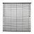 Persiana Horizontal PVC 25mm 120x130 cm Preta – Linha OFF 25 - Imagem 3