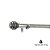 Kit Varão Extensível 160 a 300cm 25/28mm Esfera Cromado - Imagem 5