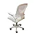 Cadeira Escritório Diretor Tela Mesh Braço Regulável Ajuste Lombar Bogotá Branco - Imagem 3