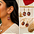 Brinco em Pedra Rolada na Cestinha - Beleza Natural e Elegância Artesanal - Imagem 3