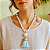 Colar com Tassel e Howlita - Calma e Serenidade - Imagem 1