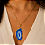 Colar Folheado com Chapa de Ágata | Elegância, Proteção e Equilíbrio - Imagem 1