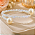 Pulseira Cristal e Pérola | Elegância, Delicadeza e Sofisticação - Imagem 2