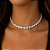 Choker Riviera com Zircônias | Dourado ou Prateado | Semijoia Elegante - Imagem 2