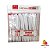 Kit Garfo e Faca Descartável 300 Unidades – 6 Pacotes de 50 Talheres Plásticos para Festa, Churrasco - Imagem 7