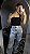 Calça Jeans Bolso Vazado - Imagem 2
