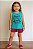 Conjunto Infantil Feminino Regata Never Stop the Music - Imagem 2