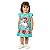 Vestido Infantil Kyly Unicórnio com Glitter e Flores - Imagem 1