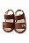 Sandália Infantil Marrom com Velcro - Imagem 1