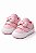 Tênis Infantil Rosa com Laço e Velcro Conforto e Estilo - Imagem 1
