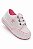 Tênis Infantil Branco com Detalhes Rosa e Estrela - Imagem 1