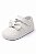 Sapatilha Infantil Branca com Laço e Velcro - Imagem 1