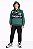 Conjunto Cato Lelê Flanelado District 07 Camuflado Verde e Preto - Imagem 1