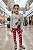 Conjunto Infantil Milon Meia Estação Blusa Joie Vivre com Legging Corações - Imagem 2
