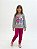 Conjunto Infantil Cato Lele Moletom Flanelado Besties com Calça - Imagem 1