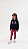 Conjunto Infantil Kyly Moletom Jaqueta com Capuz Beautiful e Legging Estampada - Imagem 1