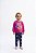 Conjunto Infantil Malwee Moletom Flanelado Roxo e Legging Estampada patrulha canina - Imagem 1
