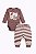 Conjunto Bebê Petutinha Body Manga Longa e Mijão Listrado Let’s Go - Imagem 3