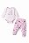 Conjunto Body e Calça Mafessoni Dinossaurinhos Rosa - Imagem 3