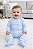 Conjunto Body e Mijão Canelado Mafessoni Azul Bebê - Imagem 2