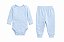 Conjunto Body e Mijão Canelado Mafessoni Azul Bebê - Imagem 3