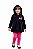 Conjunto Pipa Blusa de Camurça com Capuz e Legging - Imagem 1