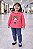 Conjunto Cato Lelé Moletom Lovely Girl Blusa com Capuz e Calça - Imagem 2
