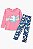 Conjunto Anale Meia Estação Rainbow Unicórnio Blusa Manga Longa e Legging Estampada - Imagem 3