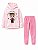 Conjunto Cato Lele Moletom Lovely Girl Blusa com Capuz e Calça - Imagem 3
