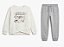 Conjunto Tileesul Moletom Girls Always Blusa e Calça - Imagem 3