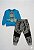 Conjunto Malwee Moletom Dino Rock Blusão e Calça Jogger - Imagem 3
