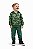 Conjunto Malwee Moletom Menino Jaqueta Camuflada com Zíper e Calça Verde - Imagem 1