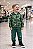Conjunto Malwee Moletom Menino Jaqueta Camuflada com Zíper e Calça Verde - Imagem 2