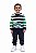 Conjunto Moletom Kyly Menino Listrado Fast com Carro - Imagem 1