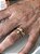 Aliança Mônaco 5 mm Ouro 18k Maciço - Imagem 3