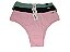Kit 3 Calcinha Algodão Lisa Plus Size Adulto Linda Brasil - Imagem 3