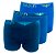 Kit Com 3 Cueca Boxer Masculina Plus Size Cotton Sortido - Imagem 1