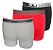 Kit Com 3 Cueca Boxer Poliamida Imperio Sortido - Imagem 2