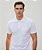 Camisa Polo Piquet Masculina Básica Branca - Imagem 1