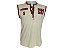 Camiseta Regata Estampada Masculina Algodão Bege - Imagem 1