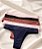Kit 6 Calcinha De Renda Tanga Lisa Linda Brasil - Imagem 3