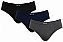 Kit 3 Cuecas Slip Algodao Plus Size Lipys - Ref356 - Imagem 1