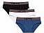 Kit 3 Cuecas Slip Algodao Mescla Lipys - Ref435 - Imagem 1
