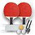 Kit Ping Pong 2 Raquetes + 3 Bolinhas + Rede + Suporte - Imagem 5