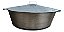 Tacho Redondo Para Banha N°5 Com Tampa - 90 Litros - Konzen - Imagem 2