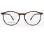 Armação de Óculos de Grau Masculino Redondo - Imagem 1